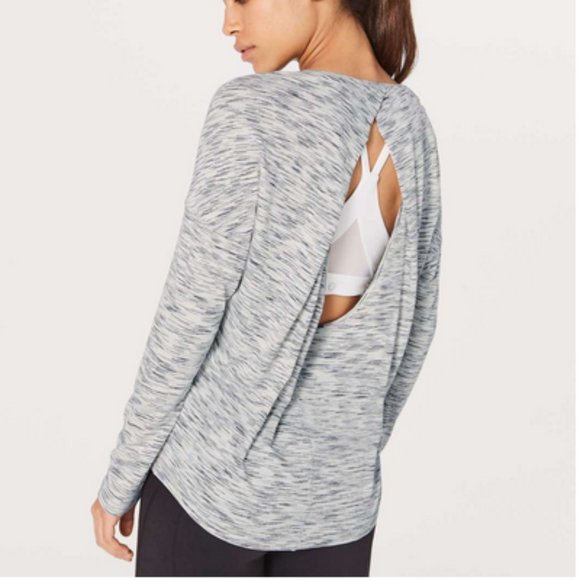 lululemon athletica Tops - Lululemon | Get Set Long Sleeve Tiger Space Dye